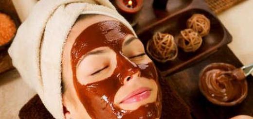 Čokoladna maska ​​za obraz - lepota in nežnost vašega videza Kako narediti čokoladno masko za obraz